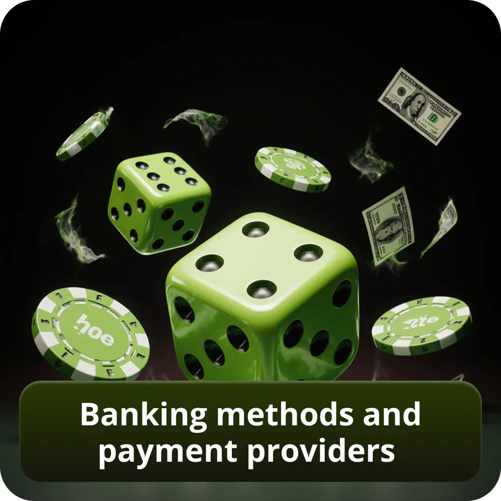 Banking methods and payment providers
