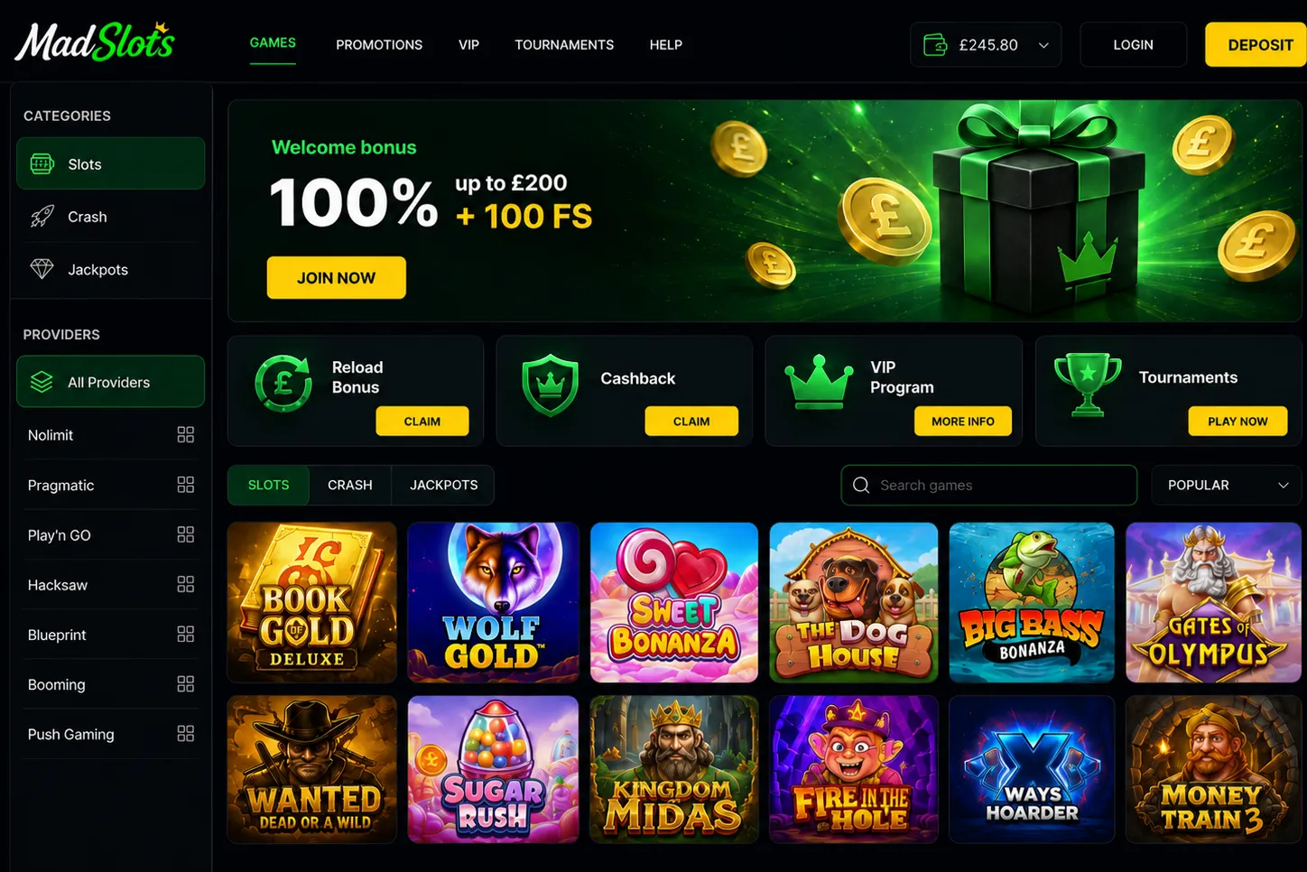 Why players choose MadSlots Casino in the UK