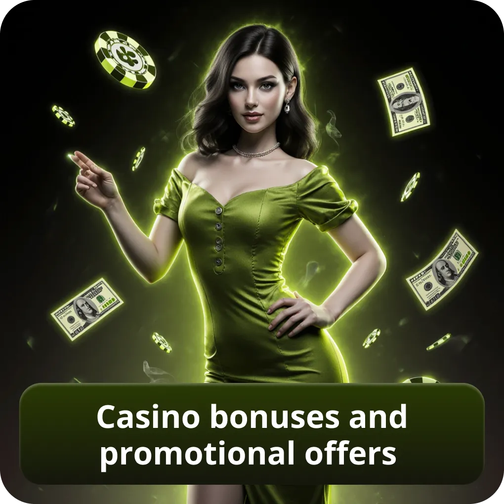 Casino bonuses and promotional offers