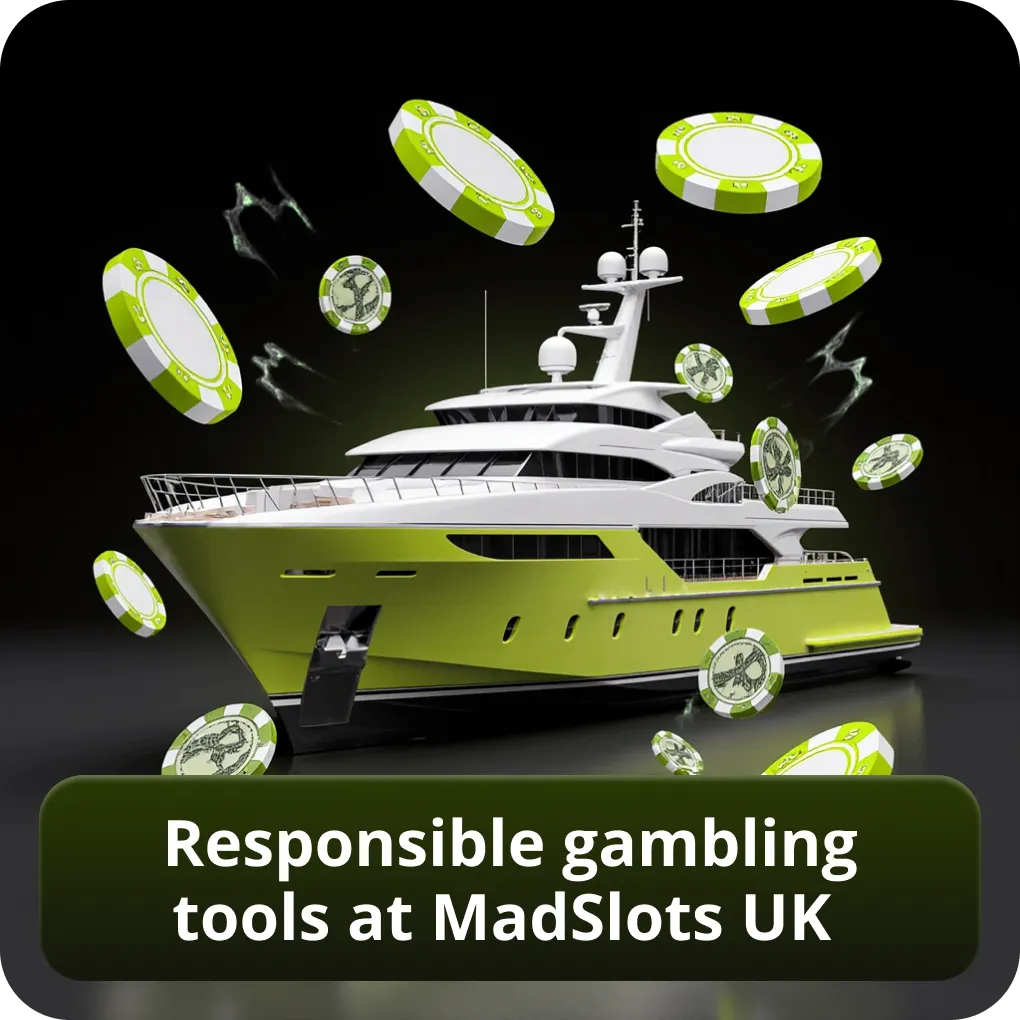 Responsible gambling tools at MadSlots UK